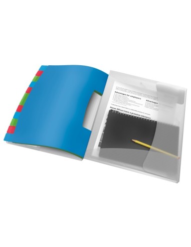 Esselte 624030 divisore Blu, Multicolore 1 pz