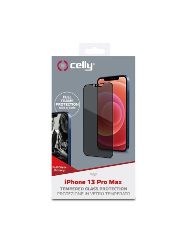 Celly PRIVACYF1009BK protezione per lo schermo e il retro dei telefoni cellulari Pellicola proteggischermo trasparente Apple 1