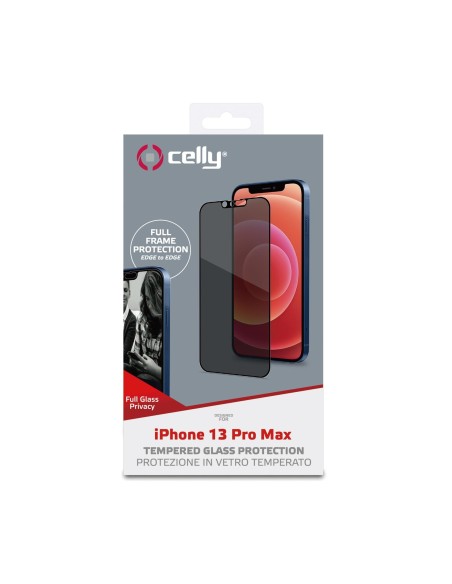 Celly PRIVACYF1009BK protezione per lo schermo e il retro dei telefoni cellulari Pellicola proteggischermo trasparente Apple 1
