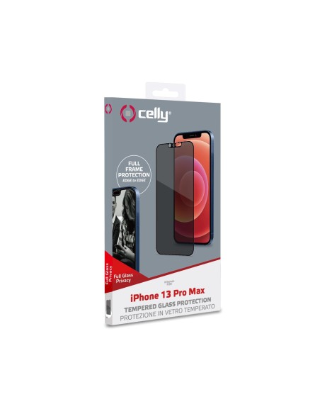 Celly PRIVACYF1009BK protezione per lo schermo e il retro dei telefoni cellulari Pellicola proteggischermo trasparente Apple 1
