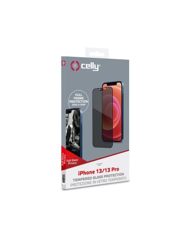 Celly PRIVACYF1007BK protezione per lo schermo e il retro dei telefoni cellulari Pellicola proteggischermo trasparente Apple 1