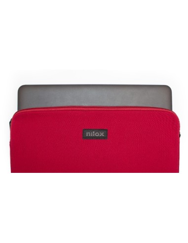 Nilox NXF1304 borsa per laptop 33,8 cm (13.3") Custodia a tasca Rosso