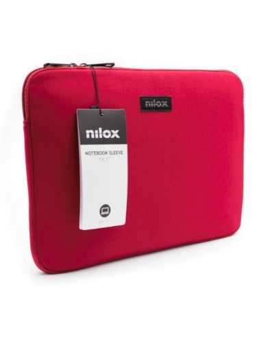 Nilox NXF1404 borsa per laptop 35,8 cm (14.1") Custodia a tasca Rosso