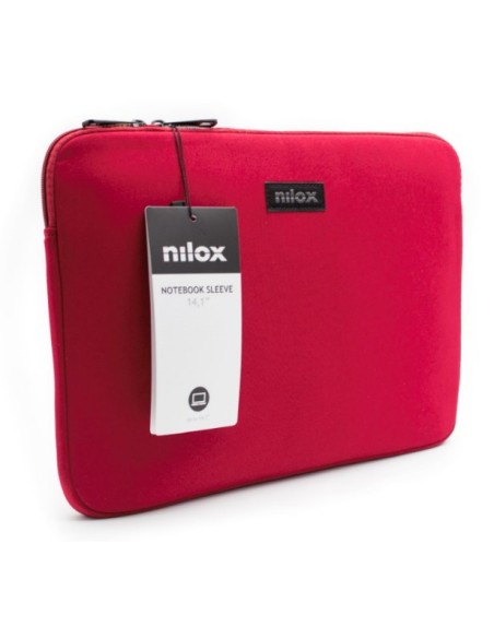 Nilox NXF1404 borsa per laptop 35,8 cm (14.1") Custodia a tasca Rosso