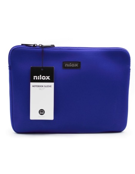 Nilox NXF1403 borsa per laptop 35,8 cm (14.1") Custodia a tasca Blu