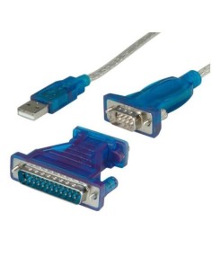 Nilox NX080500103 cavo seriale Blu USB tipo A DB-9
