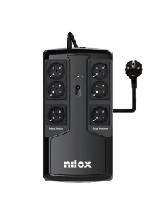 Nilox UPS OFFICE PREMIUM LI 850 VA gruppo di continuità (UPS) A linea interattiva 0,85 kVA 595 W