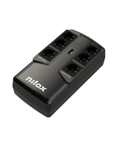 Nilox UPS OFFICE PREMIUM LI 850 VA gruppo di continuità (UPS) A linea interattiva 0,85 kVA 595 W