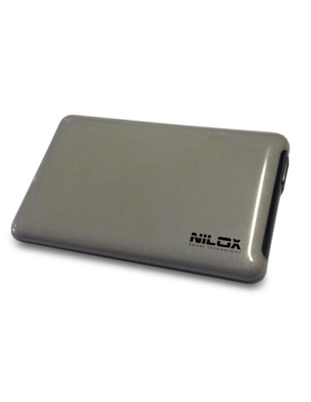 Nilox DH0002SL contenitore di unità di archiviazione Custodia per Disco Rigido (HDD) Grigio 2.5"