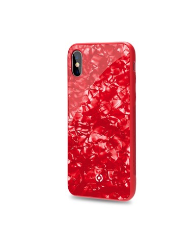 Celly Pearl custodia per cellulare 14,7 cm (5.8") Cover Rosso