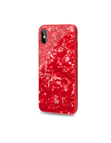 Celly Pearl custodia per cellulare 14,7 cm (5.8") Cover Rosso Celly Pearl custodia per cellulare 14,7 cm (5.8") Cover Rosso