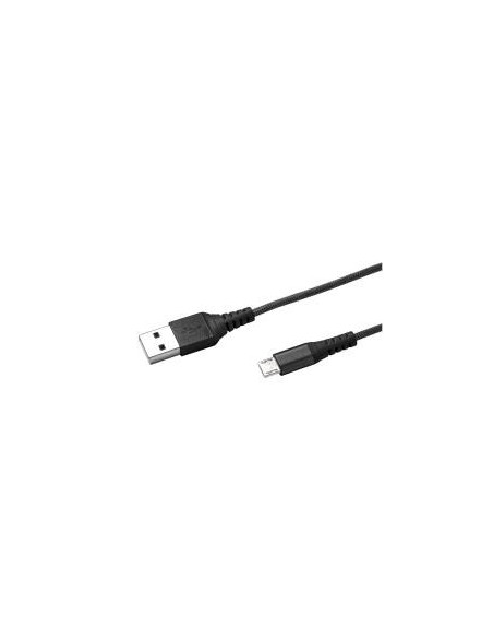 Celly USBMICRONYL25BK cavo USB 0,25 m USB A Micro-USB A Nero
