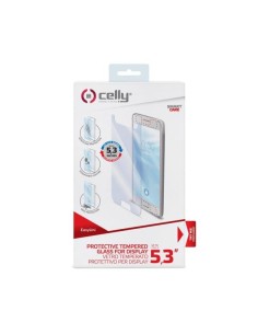 Celly EASYUNI53 protezione per lo schermo e il retro dei telefoni cellulari Pellicola proteggischermo trasparente Universale 1