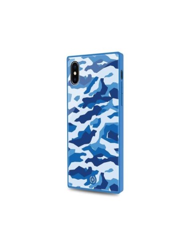 Celly Diamond Square custodia per cellulare 14,7 cm (5.8") Cover Blu