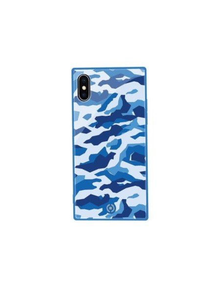 Celly Diamond Square custodia per cellulare 14,7 cm (5.8") Cover Blu Celly Diamond Square custodia per cellulare 14,7 cm (5.8") Cover Blu
