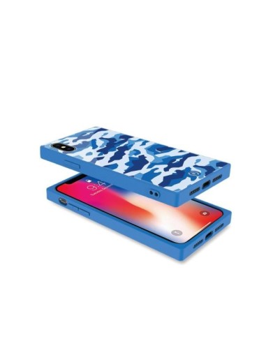 Celly Diamond Square custodia per cellulare 14,7 cm (5.8") Cover Blu