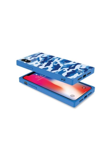 Celly Diamond Square custodia per cellulare 14,7 cm (5.8") Cover Blu Celly Diamond Square custodia per cellulare 14,7 cm (5.8") Cover Blu