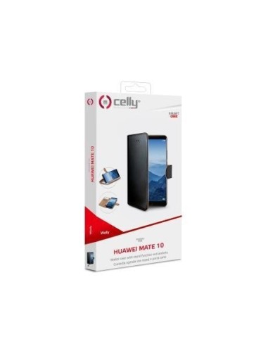 Celly Wally custodia per cellulare 15 cm (5.9") Custodia a libro Nero