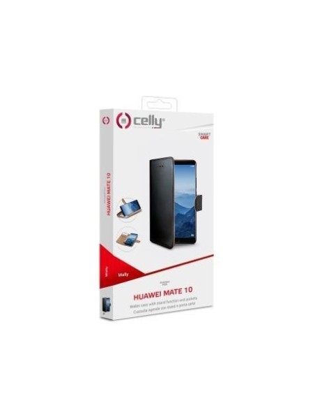 Celly Wally custodia per cellulare 15 cm (5.9") Custodia a libro Nero