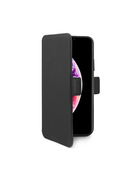 Celly PrestigeM custodia per cellulare 16,5 cm (6.5") Custodia a libro Nero
