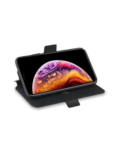 Celly PrestigeM custodia per cellulare 16,5 cm (6.5") Custodia a libro Nero