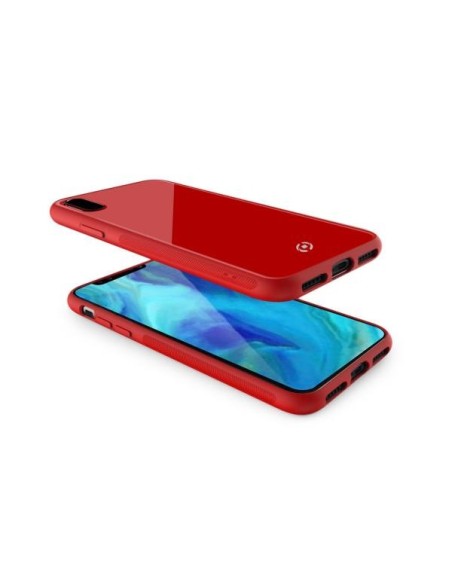 Celly Diamond custodia per cellulare 16,5 cm (6.5") Cover Rosso Celly Diamond custodia per cellulare 16,5 cm (6.5") Cover Rosso