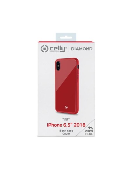 Celly Diamond custodia per cellulare 16,5 cm (6.5") Cover Rosso Celly Diamond custodia per cellulare 16,5 cm (6.5") Cover Rosso