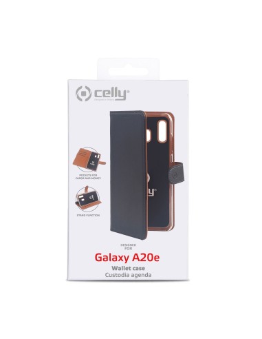 Celly WALLY832 custodia per cellulare 14,7 cm (5.8") Custodia a libro Nero