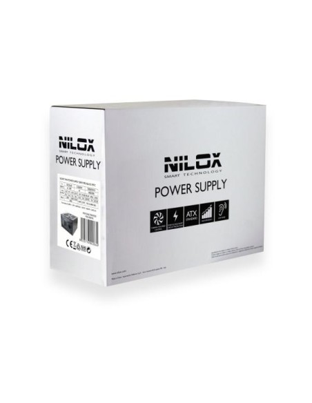 Nilox PSNI-3501 alimentatore per computer 350 W 20+4 pin ATX ATX Argento