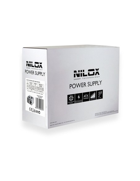 Nilox PSNI-6001PRO alimentatore per computer 600 W 20+4 pin ATX ATX Grigio
