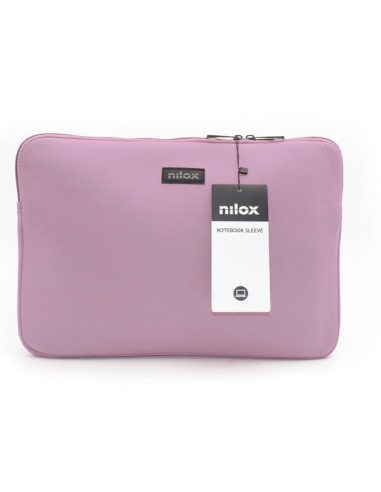 Nilox NXF1405 borsa per laptop 35,8 cm (14.1") Custodia a tasca Rosa