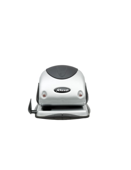 Rexel P225 Precision Perforatore a 2 Fori Precision - Argento Nero