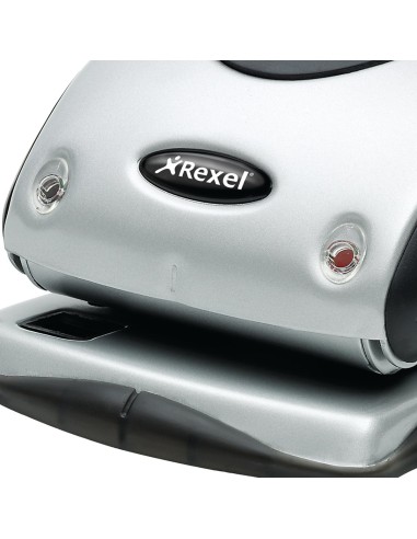 Rexel P225 Precision Perforatore a 2 Fori Precision - Argento Nero