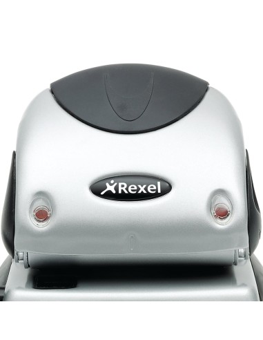 Rexel P225 Precision Perforatore a 2 Fori Precision - Argento Nero
