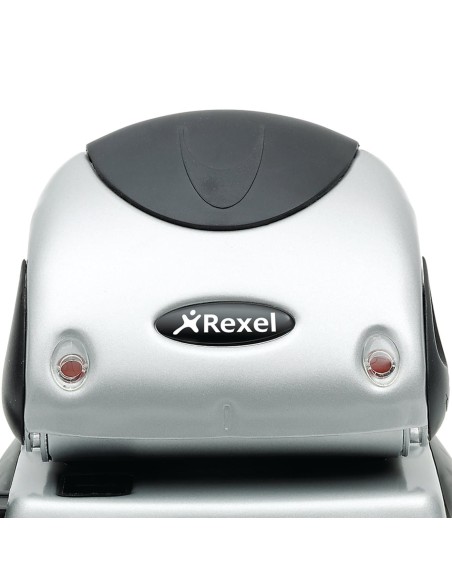 Rexel P225 Precision Perforatore a 2 Fori Precision - Argento Nero