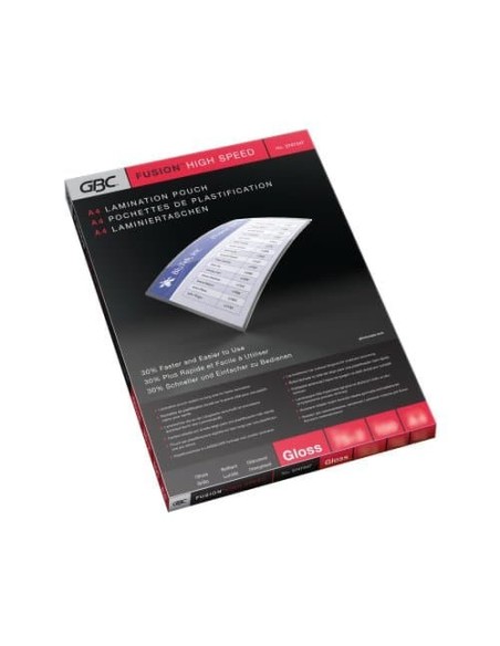 GBC Pouch per plastificazione Highspeed 2x125 mic lucide (100) GBC Pouch per plastificazione Highspeed 2x125 mic lucide (100)