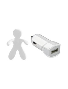 Celly GIULIOCESAREWH Caricabatterie per dispositivi mobili Universale Bianco Accendisigari Auto