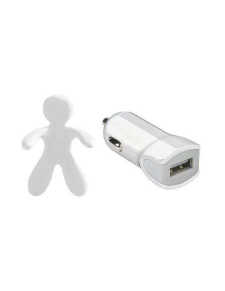 Celly GIULIOCESAREWH Caricabatterie per dispositivi mobili Universale Bianco Accendisigari Auto