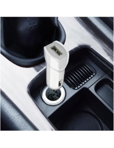 Celly GIULIOCESAREWH Caricabatterie per dispositivi mobili Universale Bianco Accendisigari Auto 2