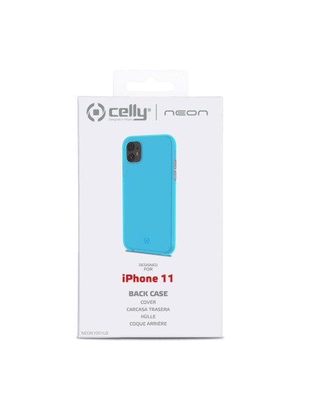 Celly NEON1001LB custodia per cellulare 15,5 cm (6.1") Cover Blu Celly NEON1001LB custodia per cellulare 15,5 cm (6.1") Cover Blu