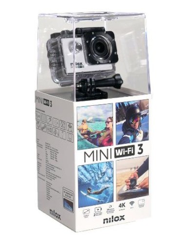 Nilox Mini Wi-Fi 3 fotocamera per sport d'azione 4 MP 4K Ultra HD CMOS 60 g