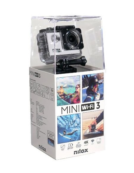 Nilox Mini Wi-Fi 3 fotocamera per sport d'azione 4 MP 4K Ultra HD CMOS 60 g