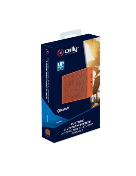 Celly UpMini Altoparlante portatile mono Arancione 2 W