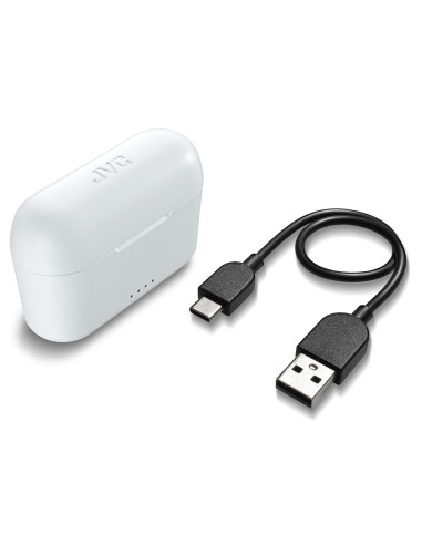 JVC HA-A3T Auricolare True Wireless Stereo (TWS) In-ear Musica e Chiamate Bluetooth Bianco