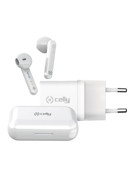 Celly Newgenkitpro20 Wireless In-ear Bianco