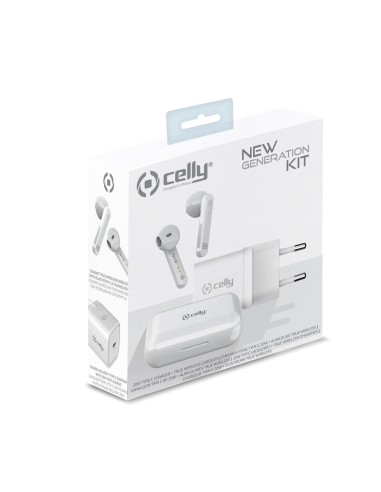 Celly Newgenkitpro20 Wireless In-ear Bianco