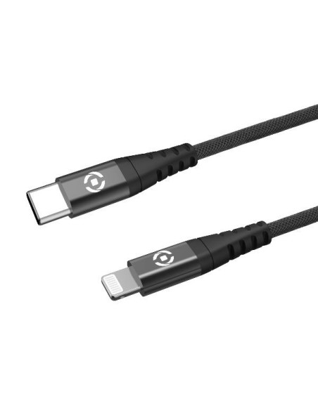 Celly USBCLIGHTNYLBK cavo Lightning 1 m Nero