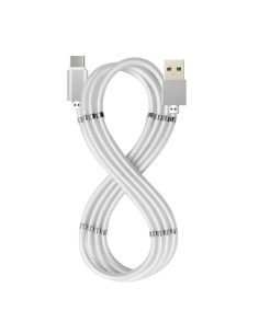 Celly USBUSBCMAGWH cavo USB USB 3.2 Gen 1 (3.1 Gen 1) 1 m USB A USB C Bianco
