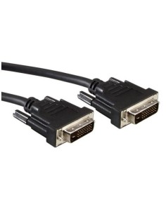Nilox DVI-D 1 m cavo DVI Nero
