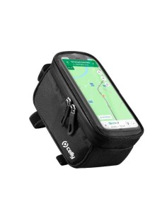 Celly WEATHERBIKEBK custodia per cellulare 17 cm (6.7") Custodia a sacchetto Nero